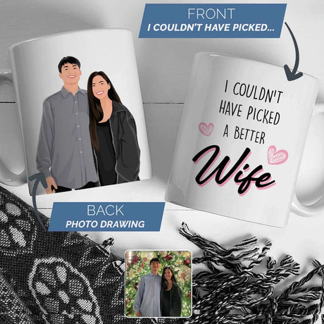 Picked Best Wife Mug Personalized