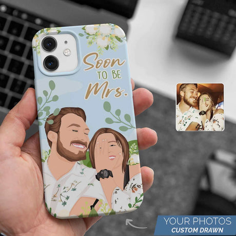 Soon To Be Mrs Phone Case Personalized