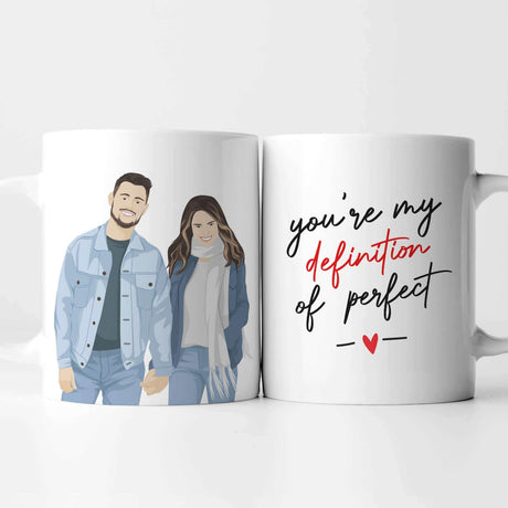 Definition of Perfect Boyfriend Mug Personalized