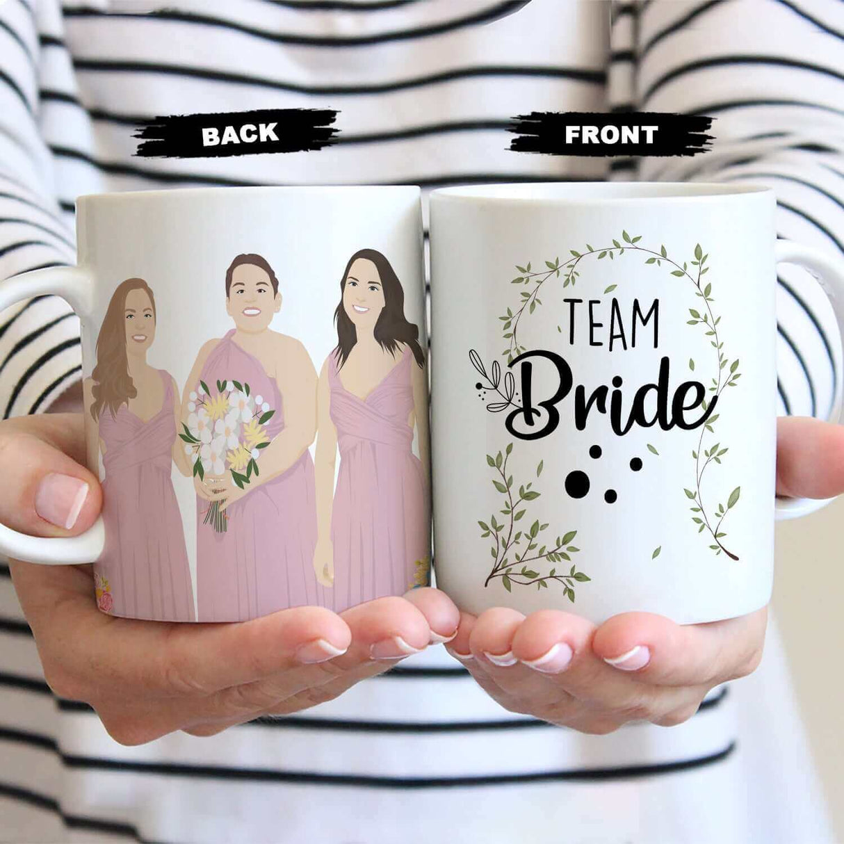 Team Bride Mug Personalized