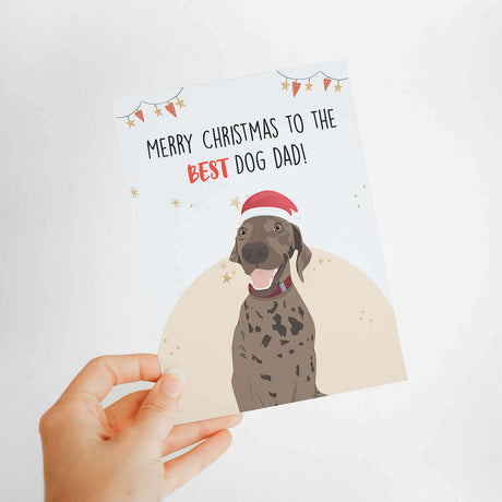 Personalized Dog Xmas Card