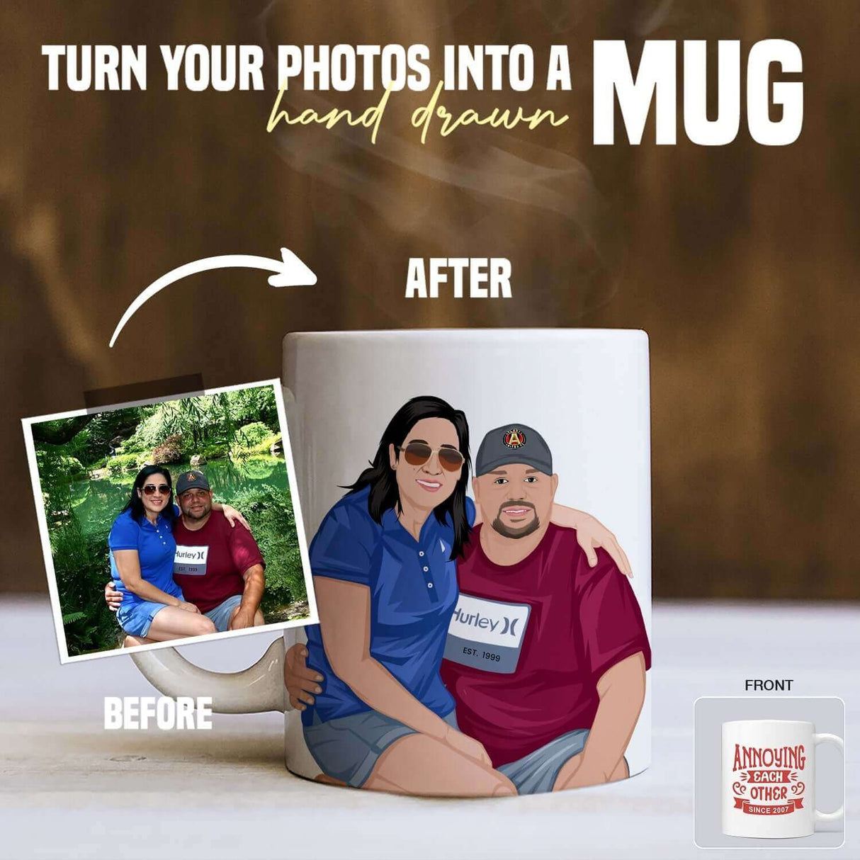 Personalized Couples Mug
