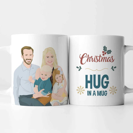 Personalized Hug in a Mug Christmas