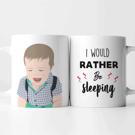 I'd Rather Be Sleeping Mug Personalized