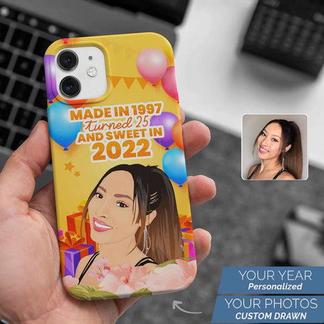 Birthday Year Phone Case Personalized