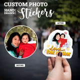 Personalized Love your Mother Stickers