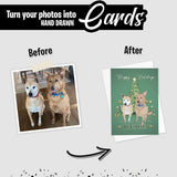 Personalized Dog Holiday Card