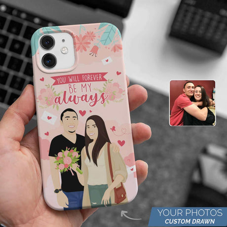 Be Mine Valentine Phone Case Personalized