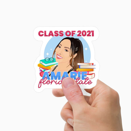 Class of School Year Sticker Personalized
