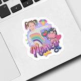 Unicorn Children's Sticker Personalized