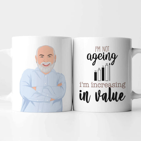 Increasing in Value Mug Personalized