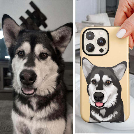 Custom Pet Portrait Phone Case