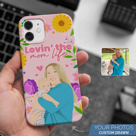 Mom Life Phone Case Personalized