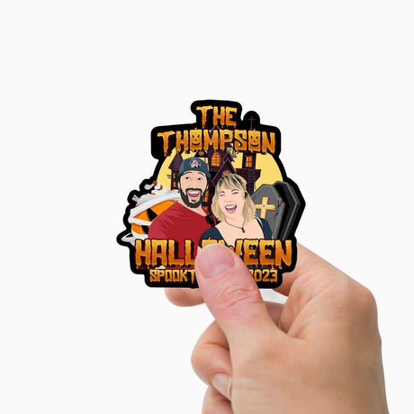 Family Spooktacular Sticker Personalized