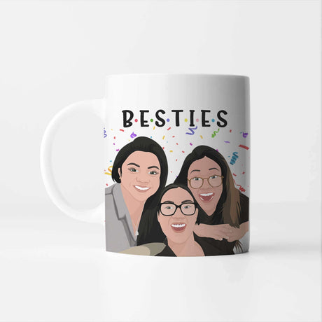 Custom Besties Mug