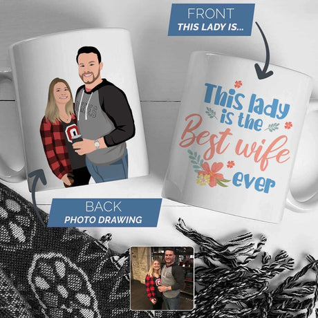 Best Wife Ever Mug Personalized