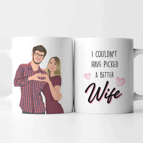 Picked Best Wife Mug Personalized