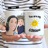 Personalized You Are My Sunshine Mug
