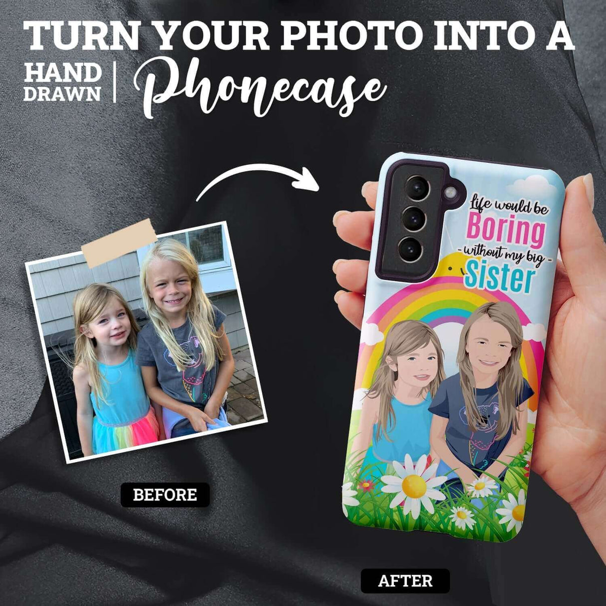 Big Sister Phone Case Personalized