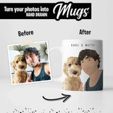 Personalized Dog and Owner Mug