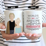 World’s Most Awesome Granddaughter Mug Personalized