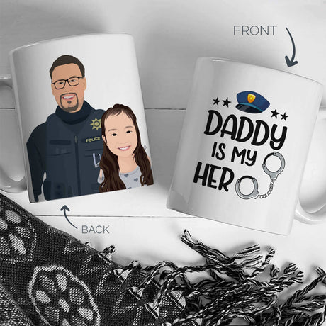 Personalized Police Mug