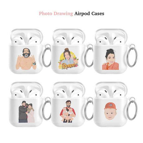 Personalized Artistic Airpod Cases