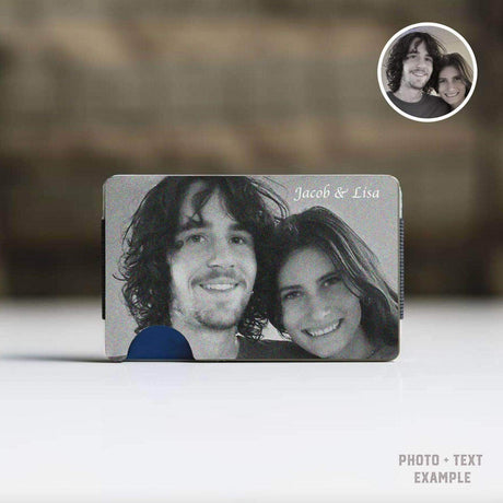 Personalized Engraved Photo Wallet