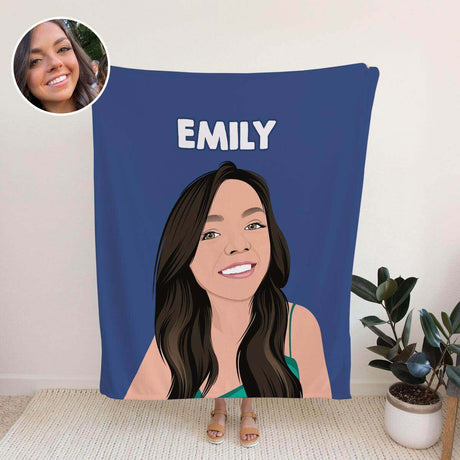 Personalized Face Blanket: Create Your Own Custom Masterpiece