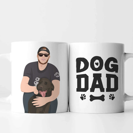 Personalized Dog Dad Mug