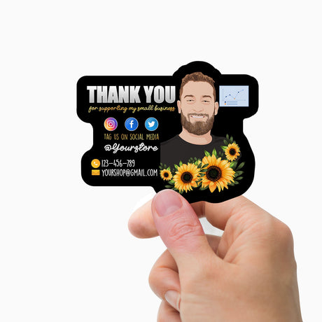 Personalized Small Business Thank You Stickers