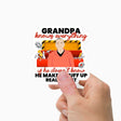 Grandpa Knows Everything Sticker Personalized