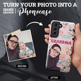 Promoted to Grandma Phone Case Personalized