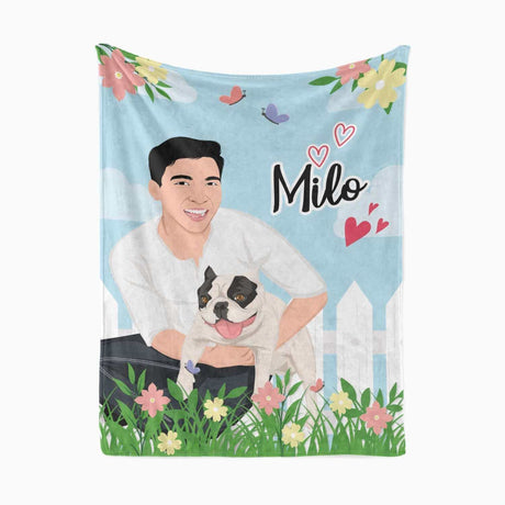 Personalized My Dog Best Friend Blanket