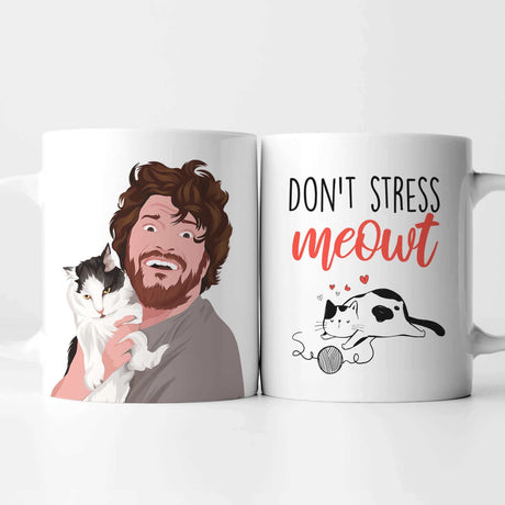 Don't Stress Meowt Mug Personalized
