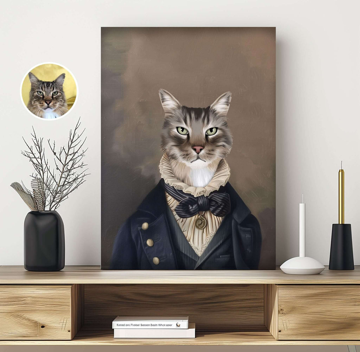 Custom Royal Pet Canvas - The Aristocrat