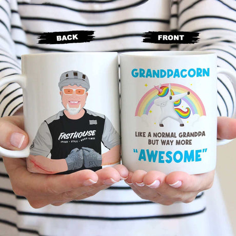 Personalized Grandpacorn Mug