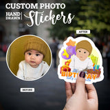 It's Your Birthday Let’s Celebrate Sticker Personalized