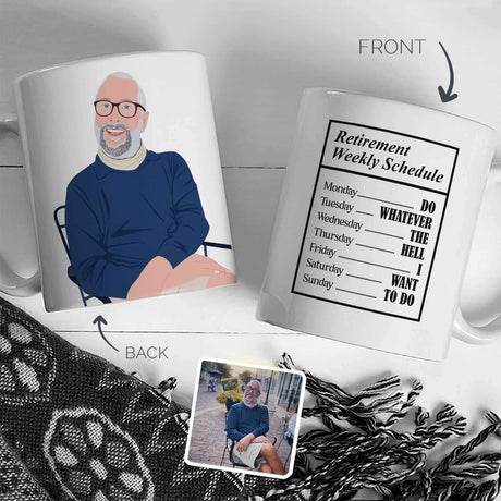 Personalized Retirement Mug
