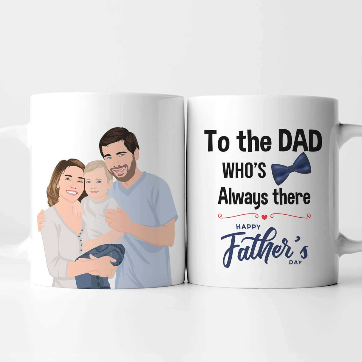 Personalized Fathers Day Photo Mug