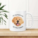Custom Dog Getting Wedding Mug