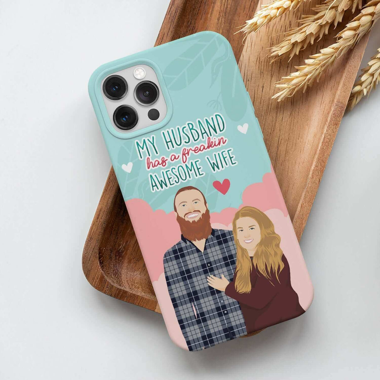 Freakin Awesome Wife Phone Case Personalized
