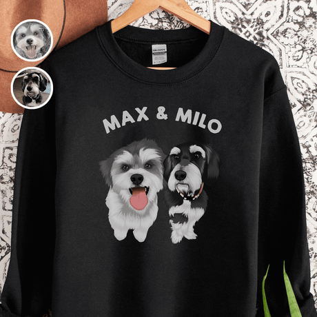 Custom Multiple Pet Name Sweatshirt