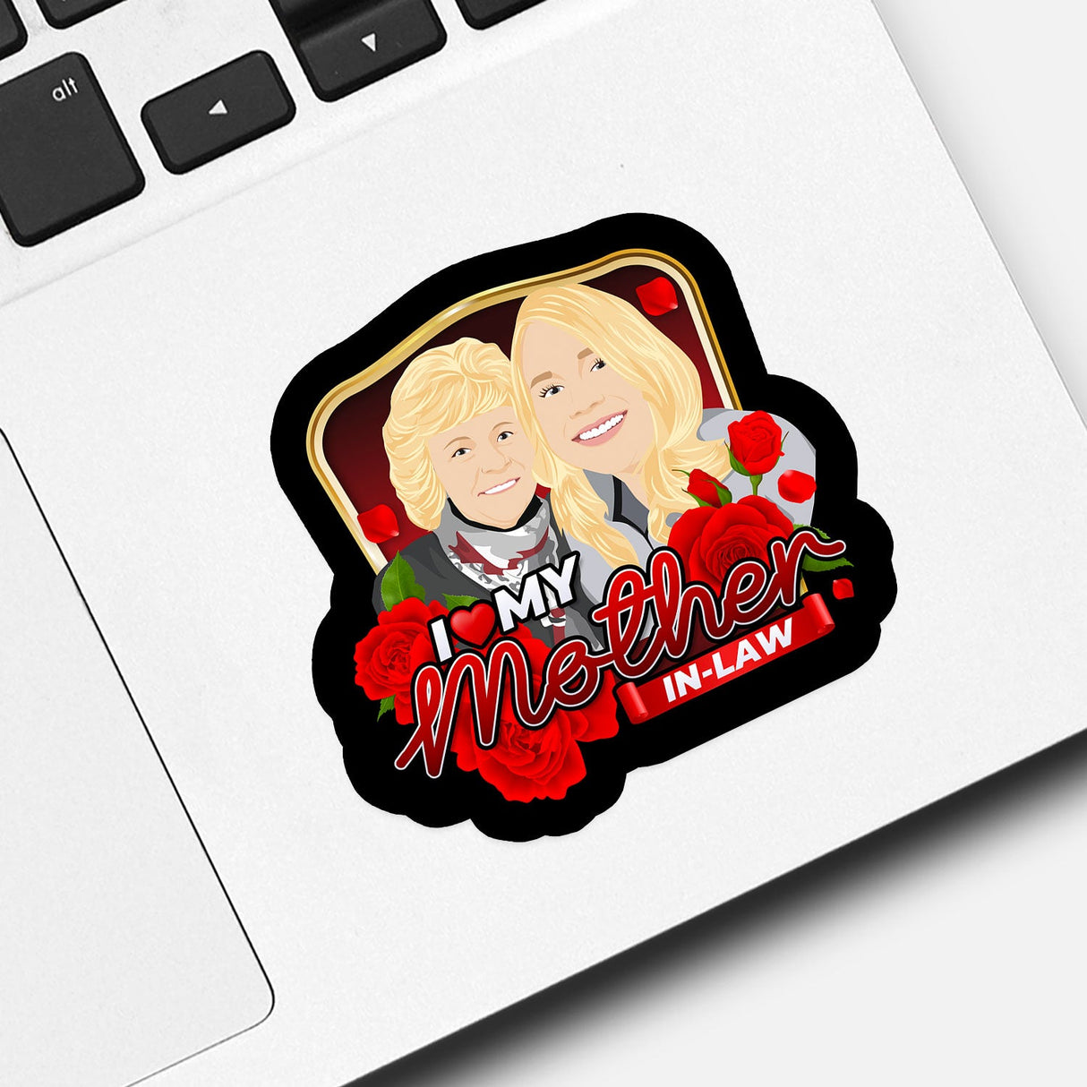 Custom Mother in Law Stickers