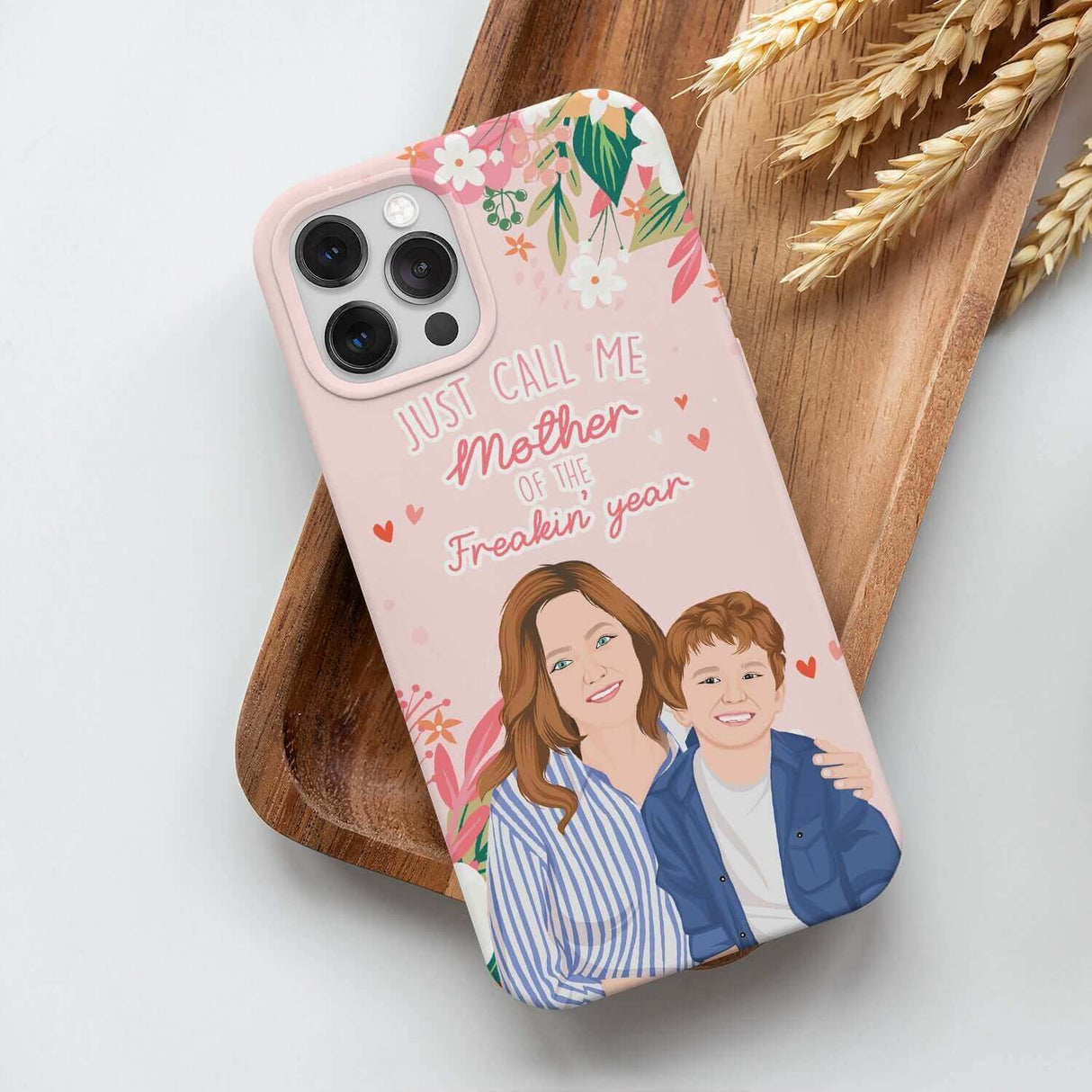Mother of the Year Phone Case Personalized