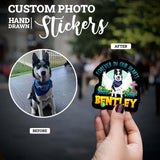 Personalized Dog Memorial Stickers