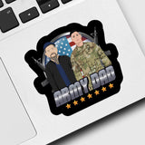 Army Dad Sticker Personalized