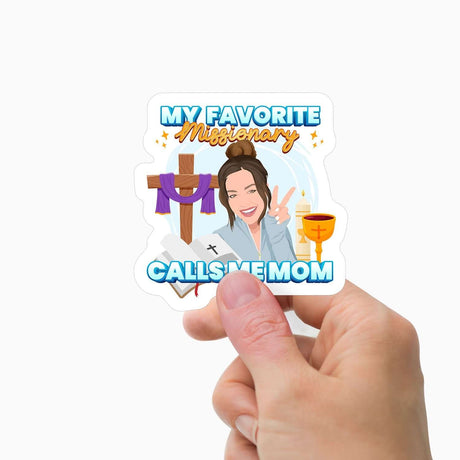 Personalized Missionary Mom Stickers