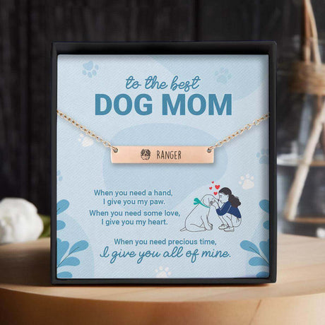 Customized Dog Mom Necklace: A Unique and Thoughtful Gift