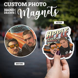 Custom Logo Magnets - Photo Drawing